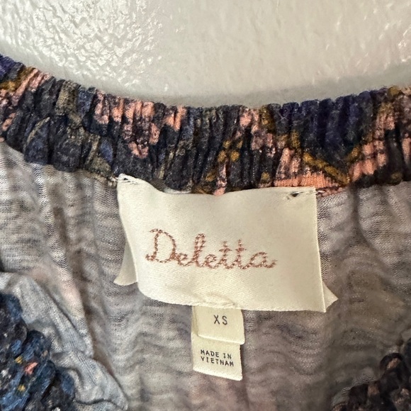 Anthropologie Deletta Reeve Cold Shoulder Top - Picture 5 of 6